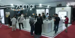 Booth 70mai di GIIAS 2026 menghadirkan berbagai aktivitas interaktif, promo khusus, hingga program apresiasi pelanggan bertepatan dengan perayaan anniversary ke-10. (Sumber: Istimewa)