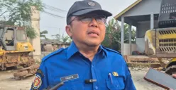 Kepala BPBD Kabupaten Tangerang, Achmad Taufik. (Sumber: Poskota/Veronica Prasetio)