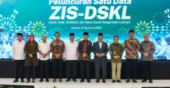 Peresmian Data Tunggal Sosial dan Ekonomi Nasional (DTSEN) di Kuningan, Jakarta Selatan. (Sumber: Dok. Istimewa)