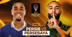 Prediksi susunan pemain Persib Bandung vs Persija Jakarta di final Piala Presiden 2026. (Sumber: Vidio)