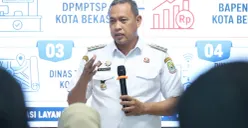 Wali Kota Bekasi Tri Adhianto memimpin rapat pembahasan MCSP-RBS 2026 pada Rabu, 5 Agustus 2026. (Sumber: Istimewa)