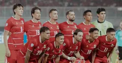 Pasukan Timnas Indonesia saat berada dj lapangan untuk menjalani Piala AFF 2026. (Sumber: Instagram/@rizkyridhoramadhani)