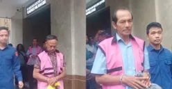 Kejari Depok menetapkan tersangka baru dalam kasus tindak pidana korupsi pengadaan pemancar siaran luar negeri Radio Republik Indonesia (RRI) Cimanggis, Kota Depok. (Sumber: Poskota/Angga)