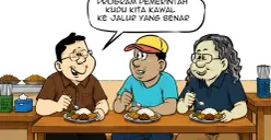 Ilustrasi Obrolan Warteg, Senin, 10 Agustus 2026. (Sumber: Pos Kota/Arif Setiadi)