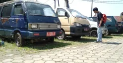 Kendaraan dinas Pemkab Pandeglang akan dilelang, karena kondisinya rusak parah, tetapi masih bernilai ekonomis. (Sumber: Dok. Istimewa)