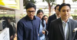 YouTuber Muhammad Jannah alias Bigmo telah menjalani pemeriksaan di Polda Metro Jaya terkait dugaan pelibatan anak dalam promosi liquid vape. (Sumber: Pos Kota/ Ali Mansur)