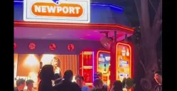 Brand miras Newport dikecam publik usai mengadakan challenge atau tantangan hafalan Alquran berhadiah minuman keras. (Sumber: Threads/Hilmi Firdausi)