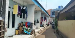 Deretan rumah kontrakan di kawasan Pondok Ranji, Ciputat Timur, Kota Tangerang Selatan, Banten, Selasa, 11 Agustus 2026. (Sumber: Poskota/Ali Mansur)