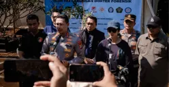 Kabidhumas Polda Metro Jaya, Kombes Budi Hermanto di lokasi ekshumasi di Kabupaten Banyumas, Jawa Tengah, Rabu, 12 Agustus 2026. (Sumber: Dok. Polda Metro Jaya)