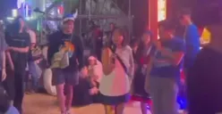 Sosok perempuan baju putih yang diduga sebagai penginisiasi challenge hafalan Alquran berhadiah miras ramai dicari publik. (Sumber: Threads)