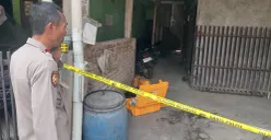 Lokasi penemuan dua pria bersimbah darah di Jalan Lembur Sawah, Kelurahan Utama, Kecamatan Cimahi Selatan, Kota Cimahi, Jawa Barat. (Sumber: Poskota/Gatot Poedji Utomo)