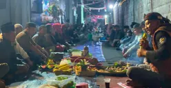 Suasana tradisi hajat lembur sebagai ungkapan syukur sekaligus mempererat kebersamaan antarwarga, di Kecamatan Lembang. (Sumber: Pos Kota/Gatot Poedji Utomo)