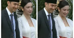 Sosok Zakry Sulisto menjadi sorotan usai terlihat mendampingi istrinya, aktris Velove Vexia, dalam upacara Penurunan Bendera dalam rangka HUT ke-81 Kemerdekaan Republik Indonesia di Istana Merdeka. (Sumber: YouTube/Sekretariat Presiden)