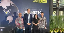Press conference pameran GIFA dan METEC Indonesia 2026 yang digelar 9-12 September di JIExpo Jakarta. (Sumber: Poskota/Aldi Harlanda Irawan)