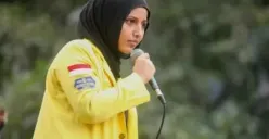 Fathimah Azzahra Wakil Ketua BEM UI merupakan lulusan SMAN 3 Depok. (Sumber: Threads/@anisaahn)