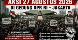 Isu demo besar-besaran 27 Agustus 2026 menuai sorotan publik di media sosial. (Sumber: Threads)