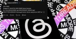 Unggahan di thrads soal demo 2 Agustus 2026 (Sumber: Threads/@susijournal1509)