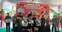 Potret penyerahan 100.000 batang cabai untuk memperkuat ketahanan pangan daerah sekaligus mendorong peningkatan ekonomi petani berbasis potensi lokal di Provinsi Riau. (Sumber: Istimewa)