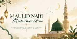 Ilustrasi - Kumpulan ucapan selamat Maulid Nabi Muhammad SAW 2026. (Sumber: ChatGPT)