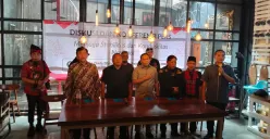 Sejumlah tokoh nasional, aktivis, dan perwakilan organisasi relawan mengikuti diskusi dan konferensi pers bertema “Menjaga Stabilitas dan Kondusifitas Nasional” menjelang aksi 27 Agustus 2026 di Jakarta. (Sumber: Istimewa)