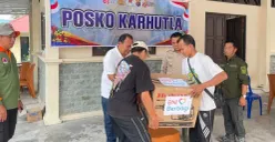 BNI salurkan bantuan kepada masyarakat terdampak Karhutla di Kalimantan Tengah melalui BNI Berbagi. (Sumber: Istimewa)