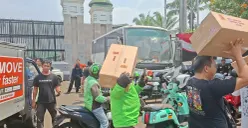 Suasana di depan Gedung Dewan Perwakilan Rakyat (DPR), Senayan, Jakarta Pusat menjelang aksi demonstrasi, Rabu, 26 Agustus 2026. (Sumber: Pos Kota/Ali Mansur)
