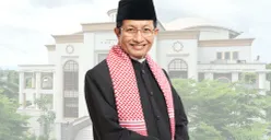 Menteri Agama Nasaruddin Umar. Kemenag memastikan kabar mengenai pengunduran dirinya dari jabatan Menteri Agama tidak benar. (Sumber: Kemenag)
