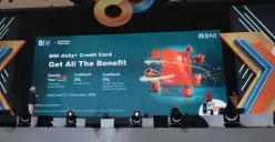 BNI meluncurkan Kartu Kredit BNI daily+ dalam rangkaian BNI wondrX 2026 di ICE BSD, Kabupaten Tangerang. (Sumber: Dok. BNI)