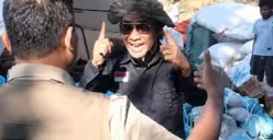 Camat Lamba Leda Utara, Kabupaten Manggarai Timur, Nusa Tenggara Timur (NTT), Agustinus Supratman mengundurkan diri usai video dirinya memarahi petugas Badan Nasional Penanggulangan Bencana (BNPB) viral. (Sumber: Instagram/@rutenginfo.official)