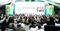 Penentuan kepemimpinan Pengurus Besar Nahdlatul Ulama (PBNU) dalam Muktamar ke-35. (Sumber: YouTube/ NU Online)