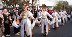 Penampilan seni pada Pesona Nusantara Bekasi Keren (PNBK) Jilid III di Kota Bekasi, Minggu, 30 Agustus 2026. (Sumber: Dok. Istimewa)