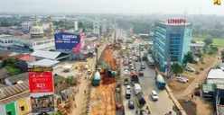 Underpass Bitung di Jalan Raya Serang, Kecamatan Curug, Kabupaten Tangerang. (Sumber: Dok. Kementerian PU)