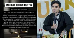 Taqy Malik klarifikasi tudingan mark up wakaf Al-Quran. (Sumber: Instagram/@taq)