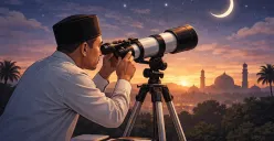 Sidang Isbat penentuan awal Ramadhan 2026 akan berlangsung pada hari ini Selasa, 17 Februari 2026. (Sumber: ChatGPT)