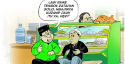 Obrolan Warteg edisi "Tembok Ratapan Solo". (Sumber: Poskota/Arif Setiadi)