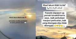 Tren Maaf Lakum Lillahi Ta’ala menjelang Ramadhan 2026 yang sedang viral (Sumber: Tiktok)