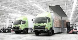 Penjualan truk nasional mengalami penurunan pada Januari 2026. (Sumber: Hino)