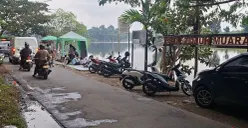 Suasana Setu Tujuh Muara, Kecamatan Bojongsari, Kota Depok, Rabu, 18 Februari 2026. (Sumber: Poskota/Angga Pahlevi)