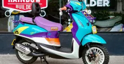 Modifikasi Yamaha Grand Filano Hybrid bertema Urban Rally. (Sumber: Yamaha)
