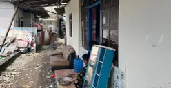 Permukiman warga Kampung Bilik, Kalideres, Jakarta Barat, yang akan digusur untuk pembukaan TPU, Rabu, 25 Februari 2026. (Sumber: Poskota/Pandi Ramedhan)