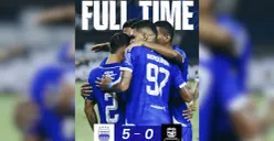 Para pemain Persib Bandung merayakan salah satu dari lima gol yang tercipta ke gawang Madura United di Stadion Gelora Bandung Lautan Api, Kamis (26/2/2026). (Sumber: Instagram/@persib)