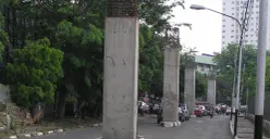 Ilustrasi tiang monorel di Rasuna Said, Jakarta. (Sumber: wikipedia)