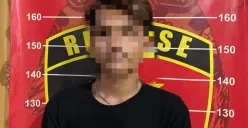 Tersangka DAS pengedar tramadol di Serang, Banten yang ditangkap Mapolsek Kragilan. (Sumber: Polsek Kragilan)