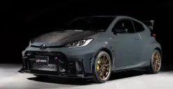 Toyota memperkenalkan mobil GR Yaris Morizo RR di Tokyo Auto Salon 2026. (Sumber: Dok. Car and Driver)
