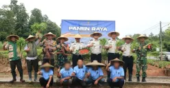 Panen Raya Rutan Kelas I Tangerang. (Sumber: Poskota/Veronica Prasetio)