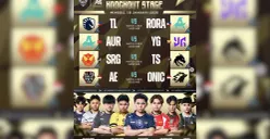 ONIC Esports dan Alter Ego bersiap menghadapi duel krusial di Bracket Decision Round M7 World Championship 2026 di Jakarta. (Sumber: Instagram/@mpl.id.official)