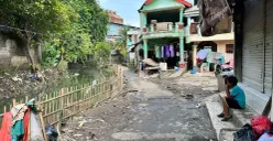 Banjir pemukiman warga di Kelurahan Rawa Terate, Kecamatan Cakung, Jakarta Timur sudah surut. (Sumber: Poskota/M Tegar Jihad)