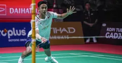 Pebulu tangkis tunggal putra Indonesia Alwi Farhan akan berlaga di babak 16 besar French Open 2026. (Sumber: Poskota/Bilal Nugraha Ginanjar)