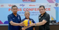 Bandung bjb Tandamata menjalani Proliga 2026 di GOR Sibalulungan, Kabupaten Bandung, Jawa Barat pada 22-25 Januari 2026. (Sumber: Dok. bank bjb)