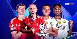 Live streaming Benfica vs Real Madrid di Liga Champions 2025/2026 (Sumber: Vidio.com)